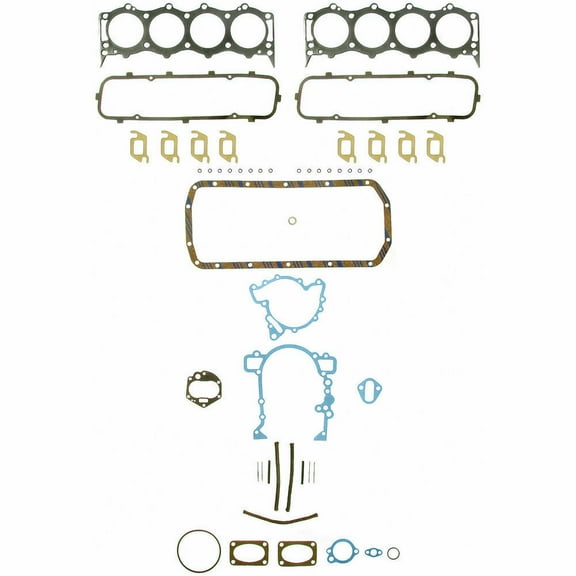 Fel-Pro Engine Gasket Set - Full - Small Block Buick - Kit FS 7984 PT Fits select: 1980-1981 TRIUMPH CAR TR8