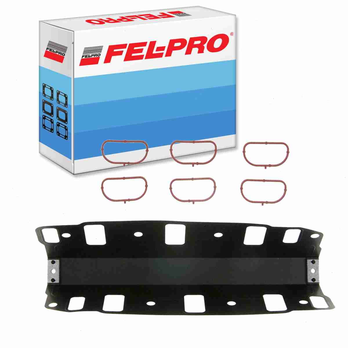 Fel-Pro Intake Manifold Gasket Set compatible with Dodge Grand Caravan 3.3L 3.8L V6 2001-2010