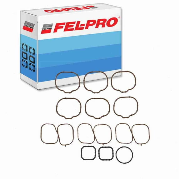 Fel-Pro Intake Manifold Gasket Set compatible with Ford Flex 3.5L V6 2009-2012