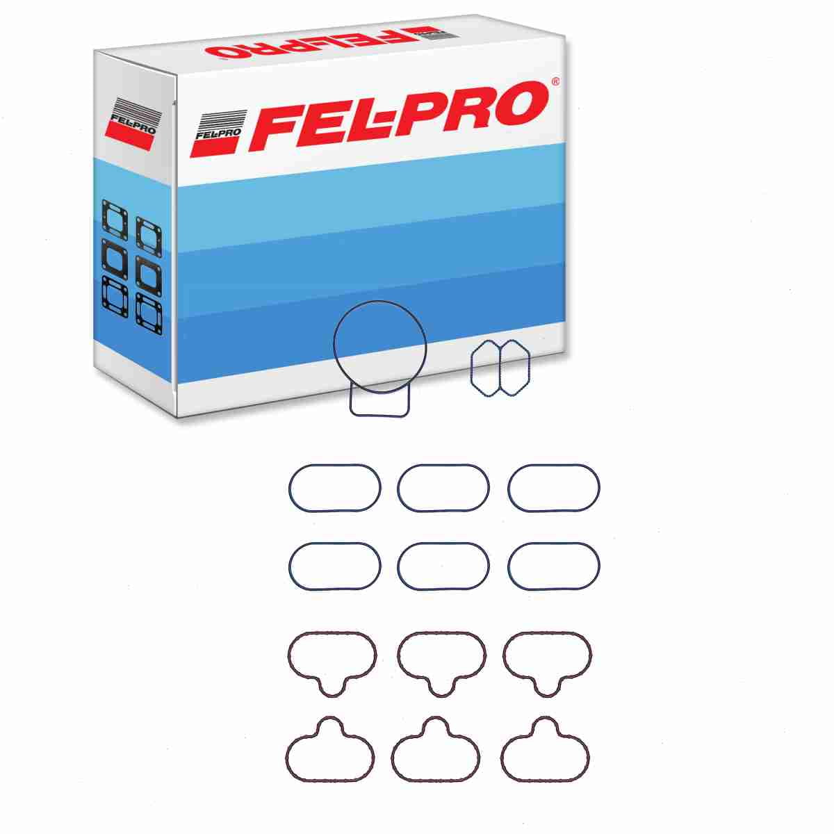 Fel-Pro Intake Manifold Gasket Set compatible with Mazda Tribute 3.0L V6 2001-2004