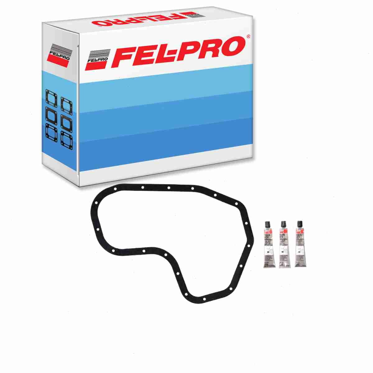 Fel-Pro Oil Pan Gasket Set compatible with Toyota Sienna 3.5L V6 2007-2016