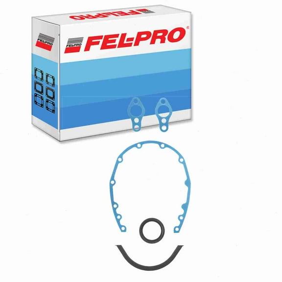 Fel-Pro Engine Timing Cover Gasket Set compatible with Chevrolet Corvette 5.0L 5.7L V8 1975-1991