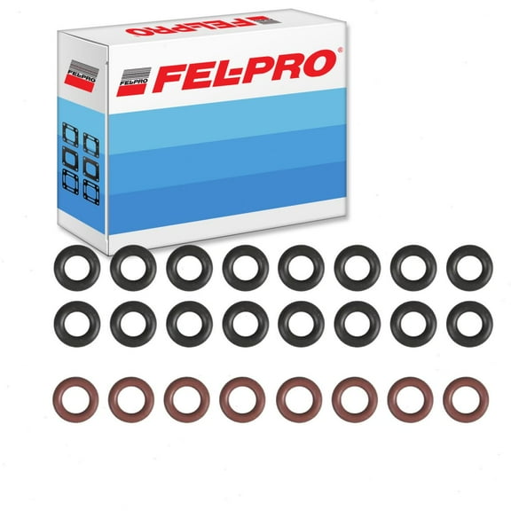 Fel-Pro Fuel Injector O-Ring Kit compatible with Dodge Ram 1500 3.7L 4.7L V6 V8 2002-2010