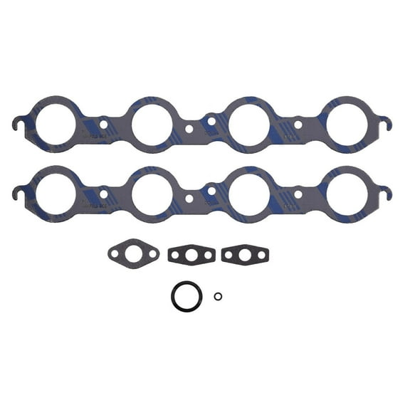 Fel-Pro MS92467 Exhaust Manifold Gasket - Stock Port - Composite - Kit Fits select: 1999-2019 CHEVROLET SILVERADO, 2000-2014 CHEVROLET TAHOE