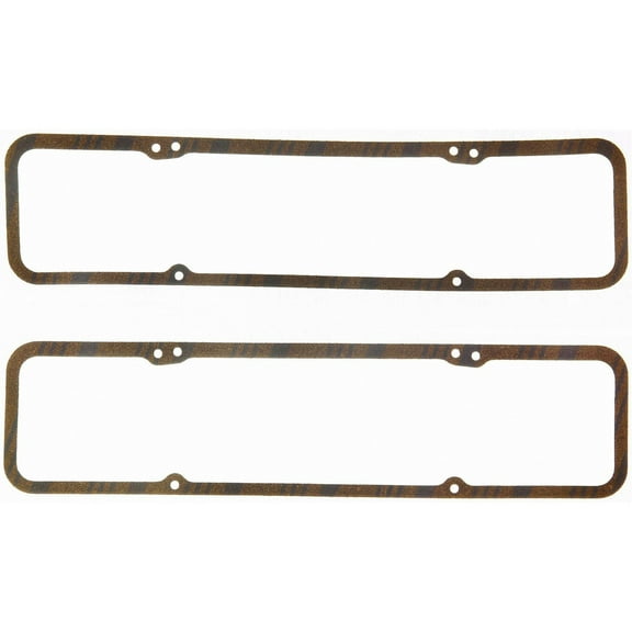 Fel-Pro VS12869 Valve Cover Gasket - .156 - Cork / Rubber - Pair Fits select: 1967-1986 CHEVROLET CAMARO, 1969-1986 CHEVROLET C10