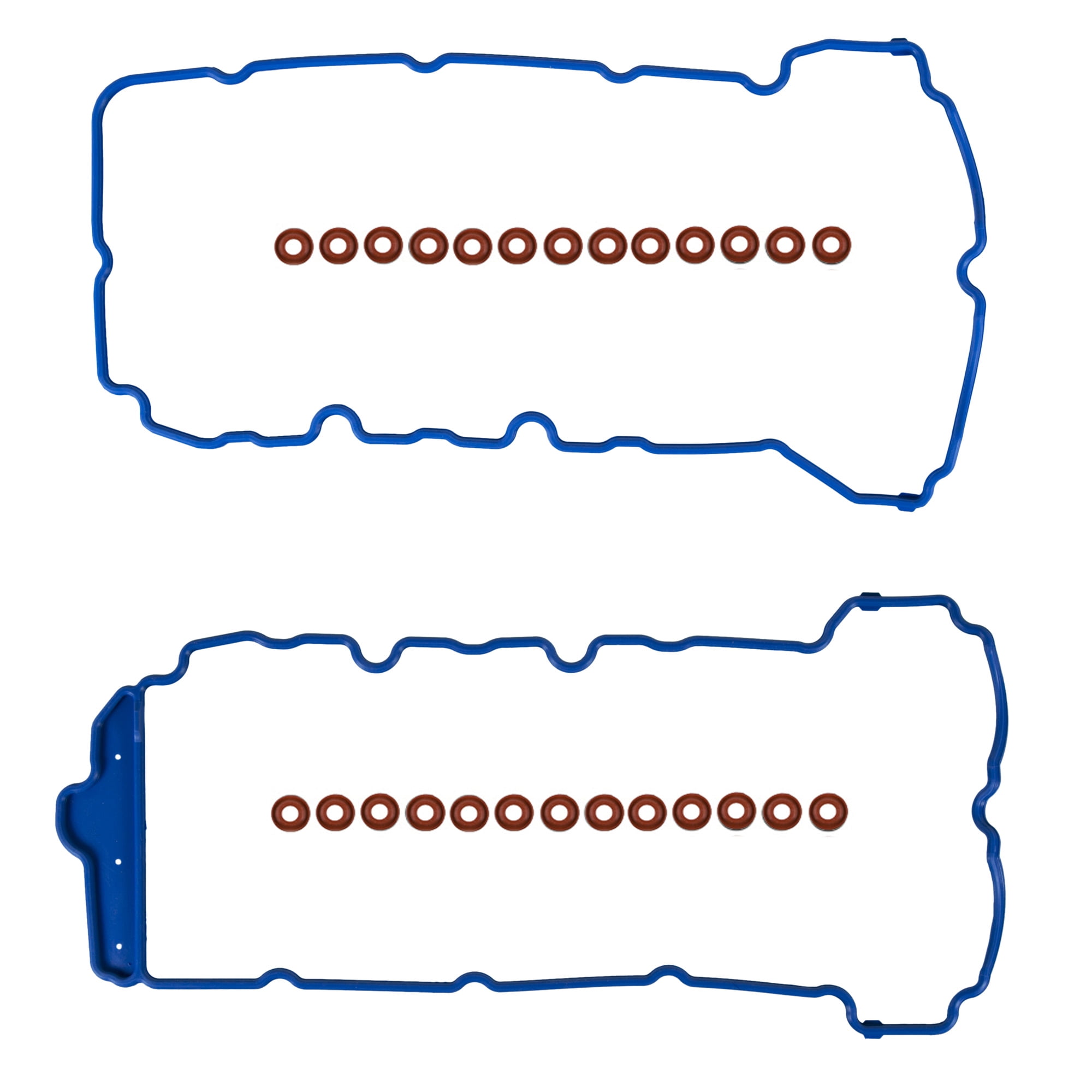 Fel-Pro VS50726R Valve Cover Gasket - 0.210 - Rubber - Pair Fits select: 2007-2008 GMC ACADIA, 2008 BUICK ENCLAVE