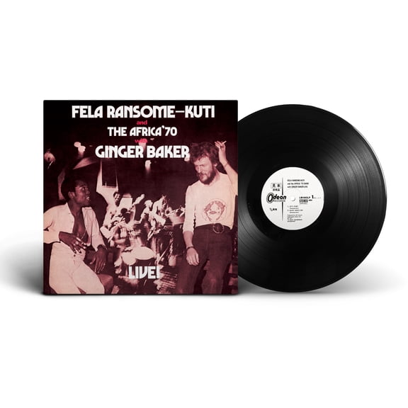 Fela Kuti - Fela Live with Ginger Baker - Music & Performance - Vinyl