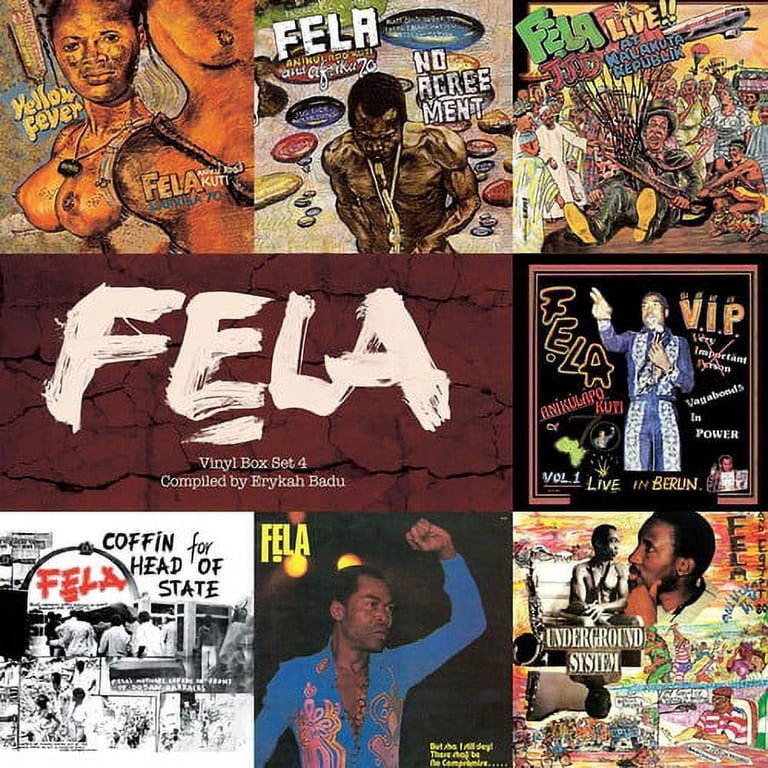 Fela Kuti - Vinyl Box Set 4 Compiled By Erykah Badu