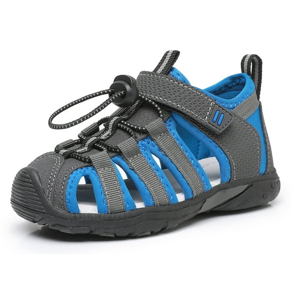 Felabo Boys Girls Kids Closed-Toe Outdoor Summer Fashion Sports Sandals Beach Shoes (Toddler/Little Kid)