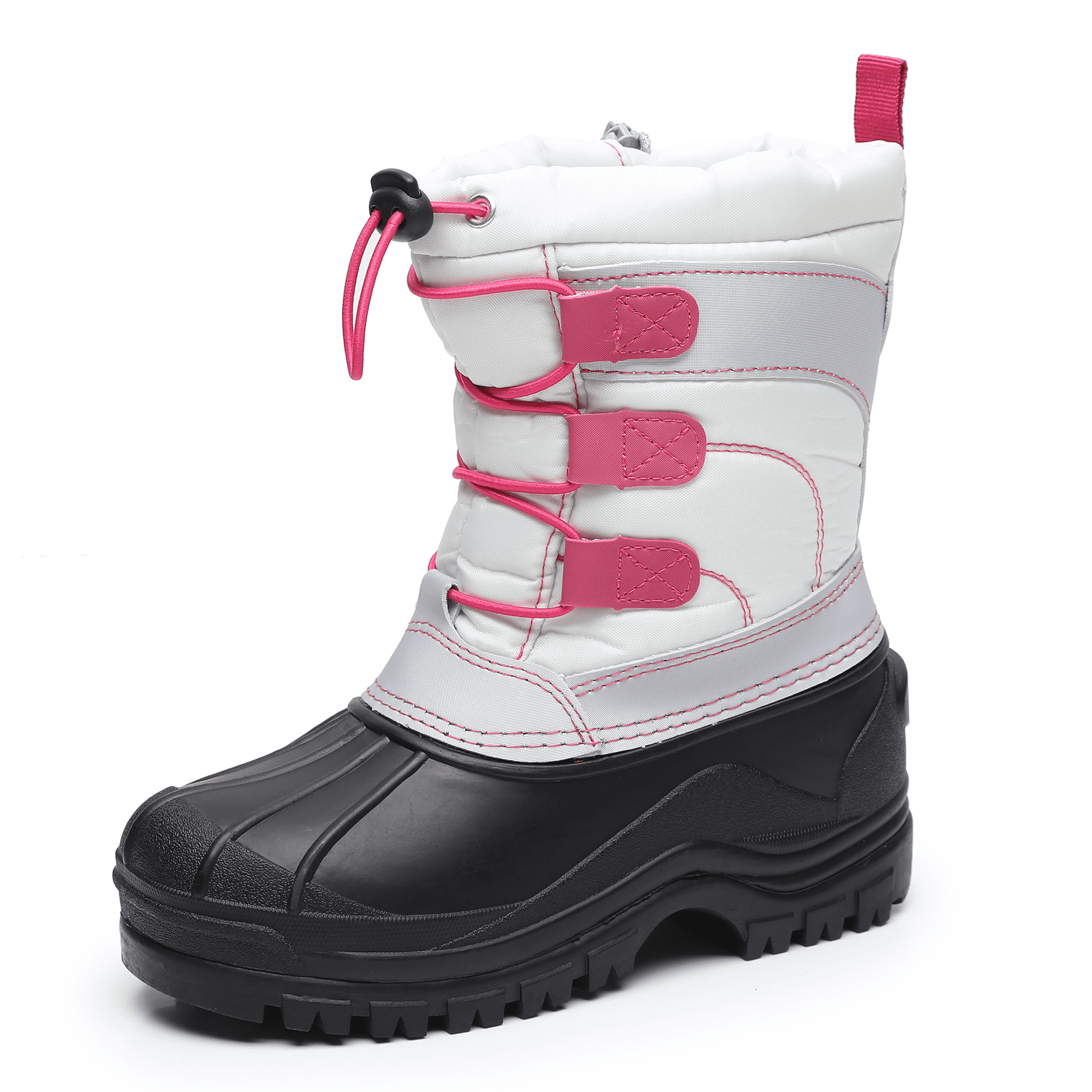 Felabo Boys & Girls Snow Boots Winter Outdoor Water Resistant Slip ...