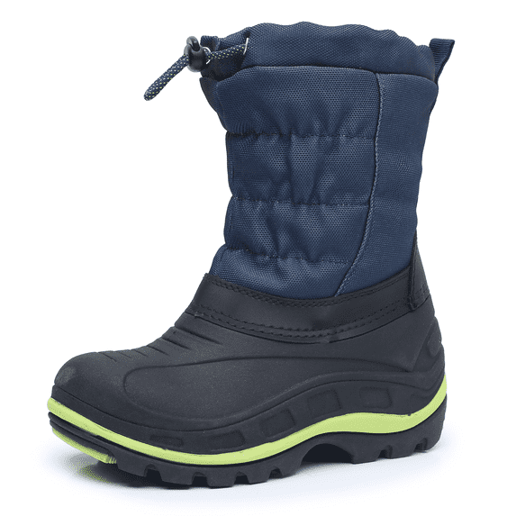 Felabo Boys & Girls Snow Boots Winter Outdoor Water Resistant Slip Resistant Cold Weather Shoes (Toddler/Little Kid/Big Kid)