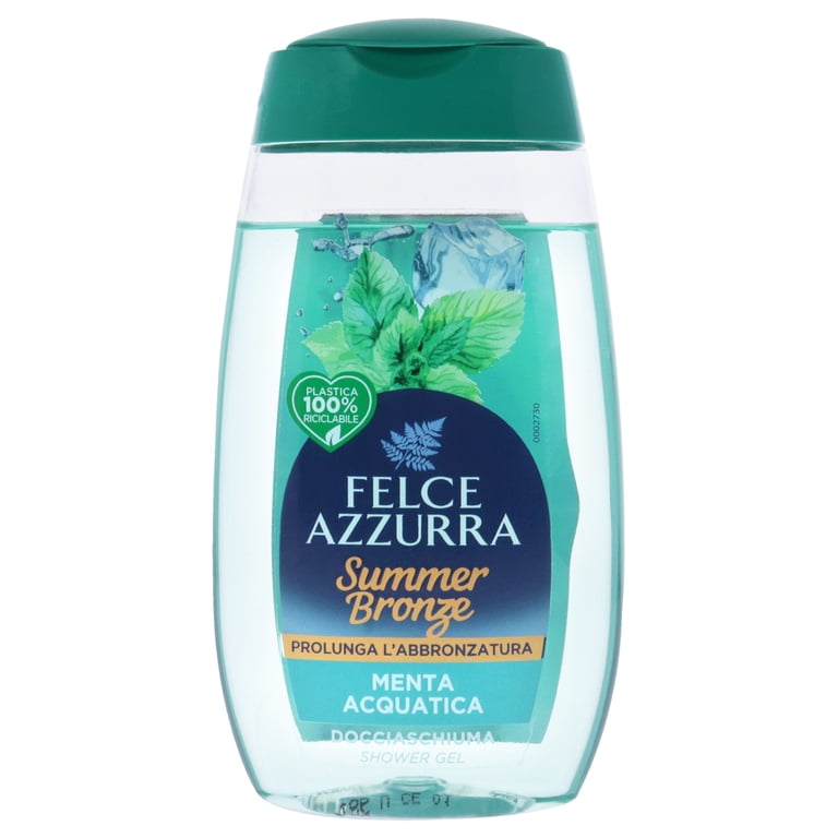 Felce Azzurra Summer Bronze - Aquatic Mint Shower Gel, 8.45 oz