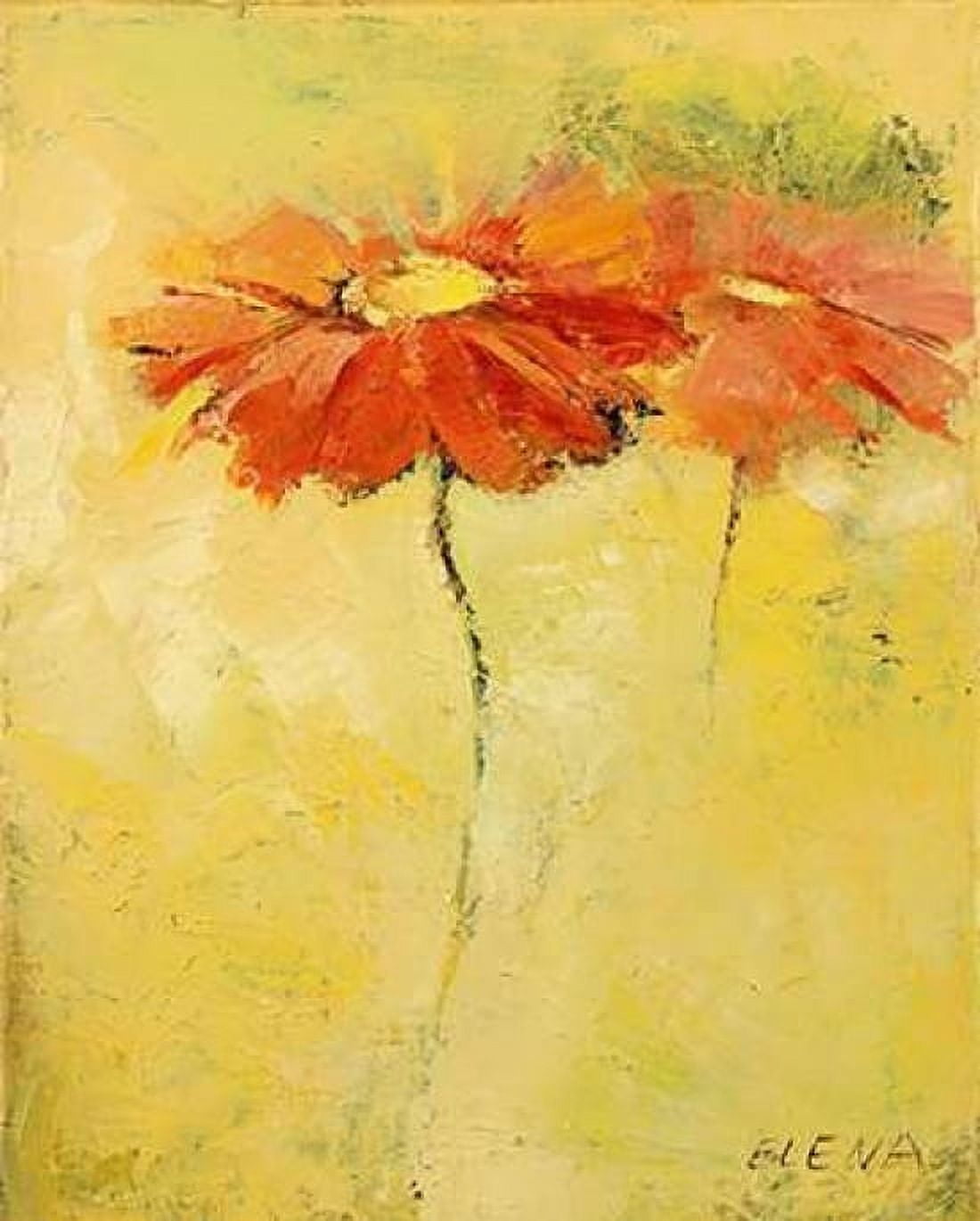 Feldblumen I Canvas Art - Elena Filatov (24 x 30)