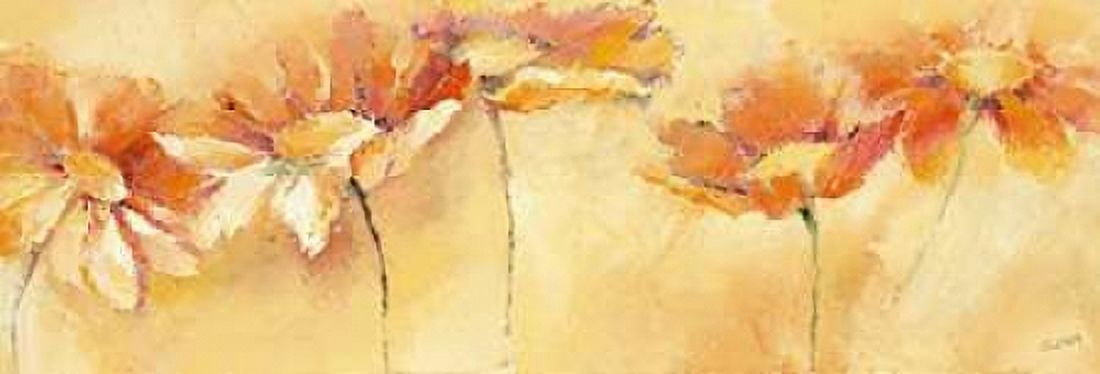 Feldblumenparade Canvas Art - Elena Filatov (10 x 20)