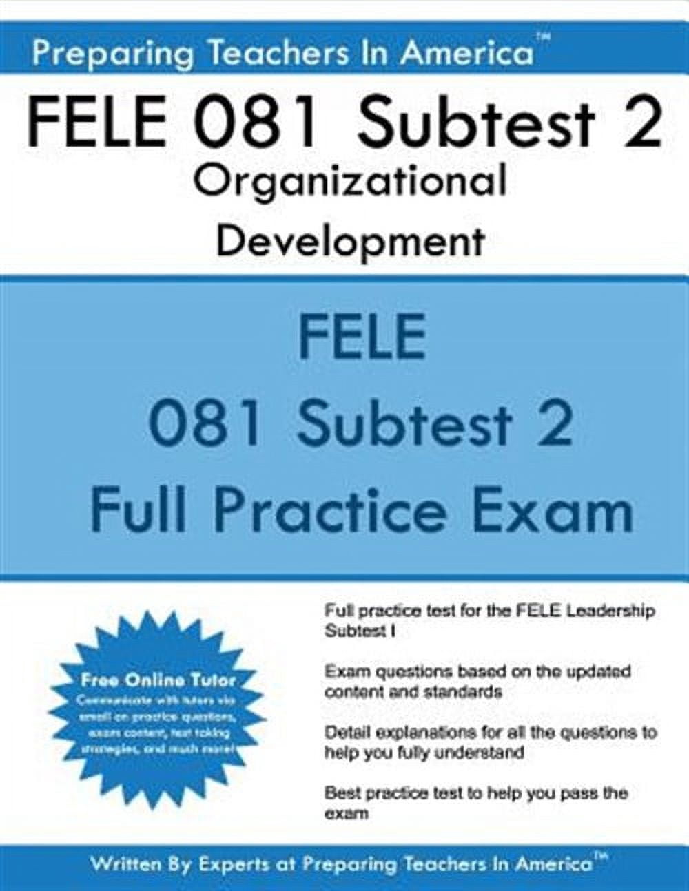 Fele 081 Subtest - Organizational Development : Florida Educational ...
