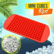 Feledorashia 160 Silicone Ice Cubes Trays, Mini Ice Cubes Mold, Reuseable Ice Cubes Maker Trays, Easy-Release, for Chilled Drinks, Whiskey & Cocktails