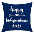 thumbnail image 1 of Feledorashia 4th of JulyIndependence Day Decorative Pillow, Patriotic Printed Pattern Pillow, Machine Washable, for Home Party Wedding Holiday Celebrations Decorations, 1 of 3