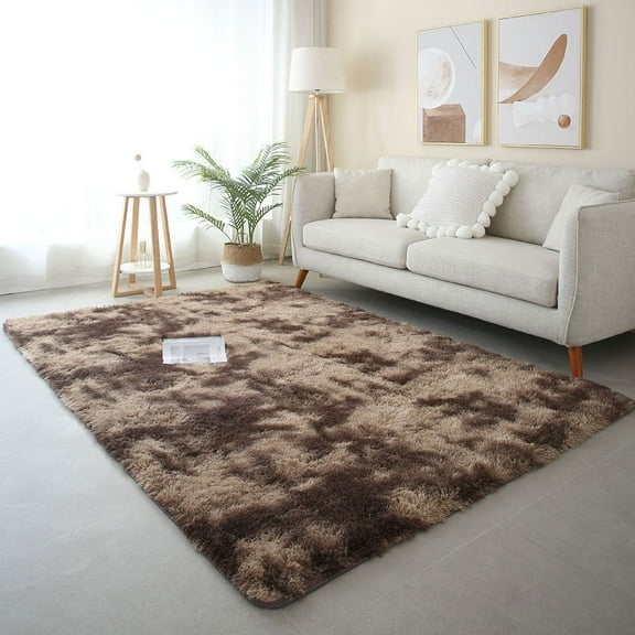 Feledorashia Area Rugs for Living Room, Fluffy Shag Large Fuzzy Plush Soft Throw Rug, Cozy Shaggy Floor Big Carpets for Bedroom, Kids Home Floor Decor,63x31inch