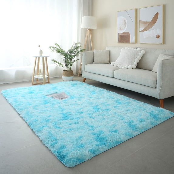 Feledorashia Area Rugs for Living Room, Fluffy Shag Large Fuzzy Plush Soft Throw Rug, Cozy Shaggy Floor Big Carpets for Bedroom, Kids Home Floor Decor,63x31inch