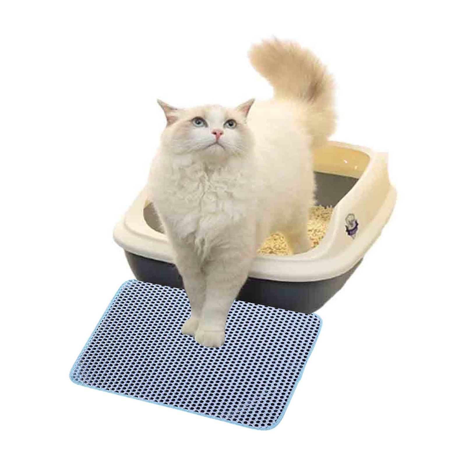 Feledorashia Cat Litter Mat for Litter Trapper, DoubleLayer
