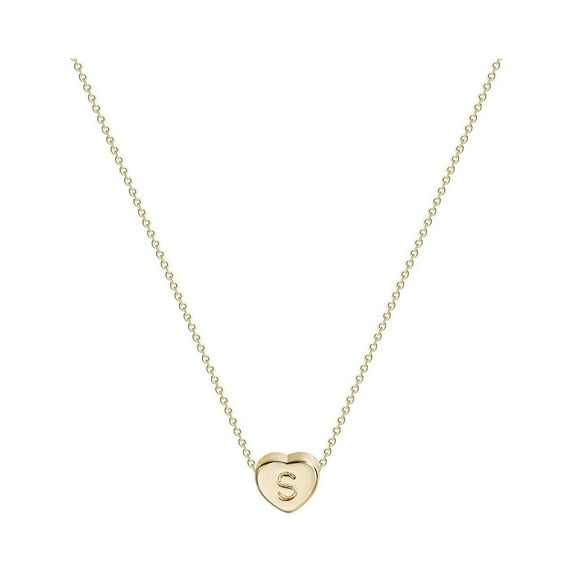 Christmas Gifts Meitianfacai Jewelry Gifts for Her Necklaces for Women Valentine's Day Gifts Fashion Women Gift 26 English Letter Name Chain Pendant Necklaces Jewelry