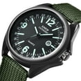 thumbnail image 1 of Feledorashia Deals Clearance Watch for Men Valentine's Day Gifts Military Mens Quartz Army Watch Black Dial Date Luxury Sport Wrist Watch, 1 of 5