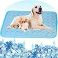 thumbnail image 1 of Feledorashia Dog Cooling Mat, Summer Cooling Mat for Dogs Pet Dog Self Cooling Pad, Ice Silk Washable Summer Cool Mat for Cats, Kennels, 1 of 8