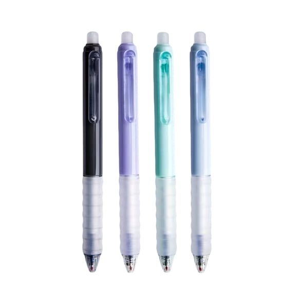 Feledorashia Gel Pens Erasable Gel Pens Black Ink Crystal Blue Ink 0.5mm Fine Tip Retractable Thermal Friction Eraser Smooth Writing Drafting Journal Homework