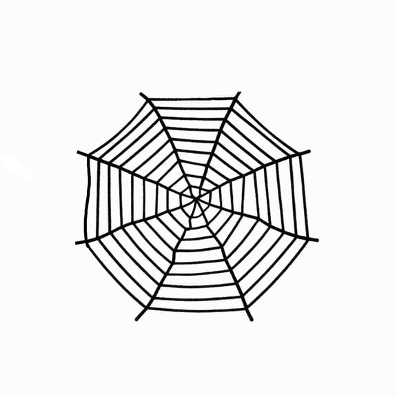 Feledorashia Halloween Spider Web Decoration, Halloween Hanging Ornament, Large Round Fuzzy Web Wall Window Tree Decor, Thick Cotton Material with Adjustable Metal Frame for Indoor Outdoor Use