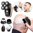 thumbnail image 1 of Feledorashia Head Shavers for Bald Men, Electric Head Shaver, Washable Electric Razor Grooming Kit, Dry Wet Use Shaver for Men, USB Charge, LED Display, 1 of 8