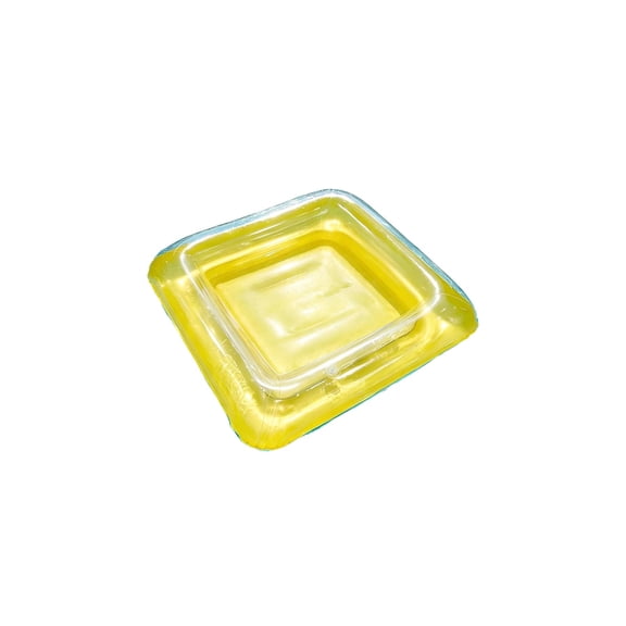 Feledorashia Inflatable Swimming Pool Cooler, Inflatable Beverage Holder, Outdoor Party Drink Cooler Tray, Thickened PVC Ice Bar Float Accessory
