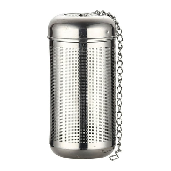 Feledorashia Insulated Stainless Steel Tea Filter, 4.33 Inch Tea Strainers Tea Infuser Strainer Filters for Tea, Easy to Clean, with Chain
