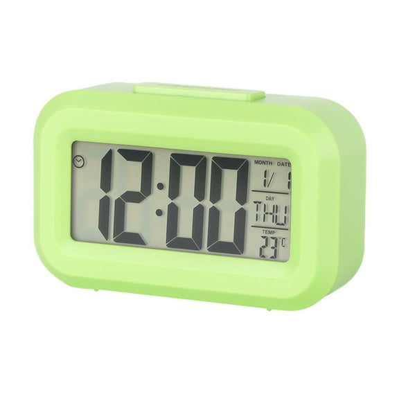 Feledorashia LED Digital Alarm Clock, for Deep Sleepers Kids Elderly Home Office