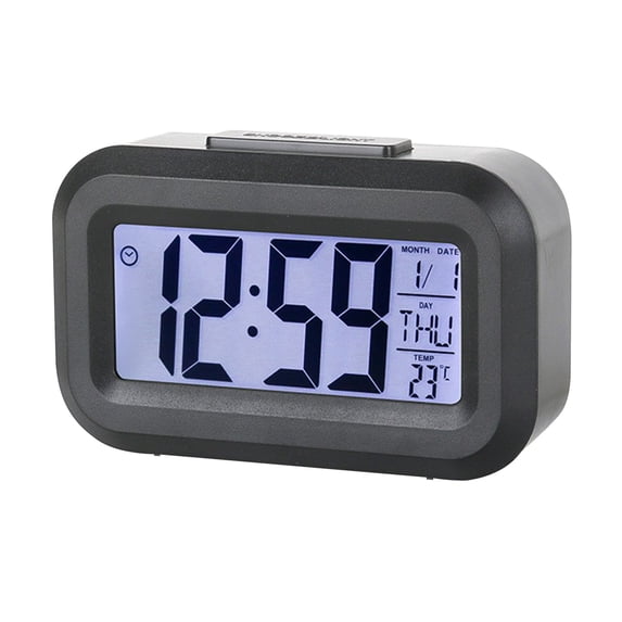 Feledorashia LED Digital Alarm Clock, for Deep Sleepers Kids Elderly Home Office