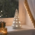 thumbnail image 1 of Feledorashia Lighted Ceramic Figurine, Christmas Tabletop Decoration, Holiday Character Accent for Mantels Shelves and Windowsills, Ceramic Construction with LED Light Details and Stable Base, 1 of 6