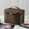 thumbnail image 1 of Feledorashia New Makeup Bag Large Capacity Portable Carrying Travel Cosmetic Storage Bag, 1 of 5