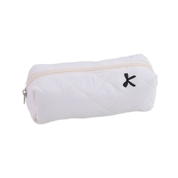 Feledorashia Pencil Case Travel Organizer, Makeup Brush Bag, Small Storage Pouch for Cosmetics and Toiletries, Lightweight Durable Cloth Material, Compact Portable Design for Home and Office Use