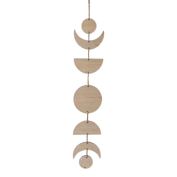 Feledorashia Wooden Wall Decor, Wall Hanging Ornament, Star Garland Wall Art Decoration for Bedroom Living Room Apartment Office, Durable Handmade Wooden Craftsmanship Design