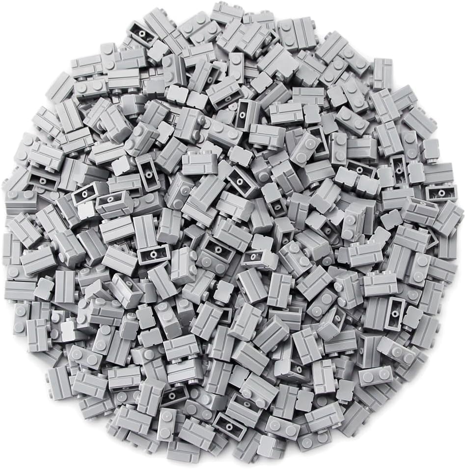 360 Pieces 1x2 Masonry Profile Bricks Set MOC Building Blocks for Wall ...