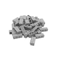 thumbnail image 1 of Masonry Profile Bricks Set Bulk 260 Pieces Building Blocks for House Construction Wall Multicolored MOC Parts Creative Toy Kit Compatible with Major Brand (Dark Gray), 1 of 6