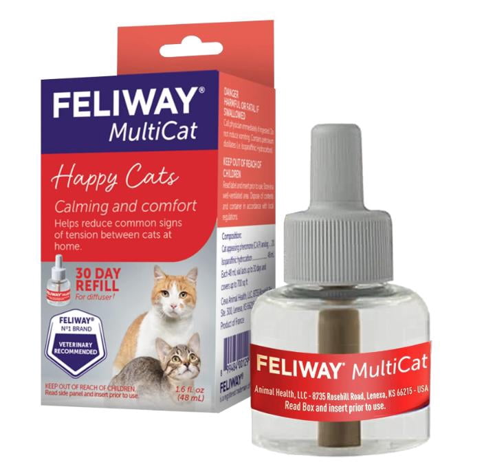 Picture of Feli~way 30 Day Cat Calming Refi`lls for Pher~omone Diffuser,48ml Value ...