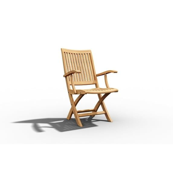 Felice Teak Outdoor Folding Armchair