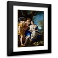 thumbnail image 1 of Felice Torelli 17x24 Black Modern Framed Museum Art Print Titled - Diana with Nymphs, 1 of 5