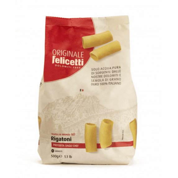 Felicetti Originale Rigatoni Pasta - 12 Pack