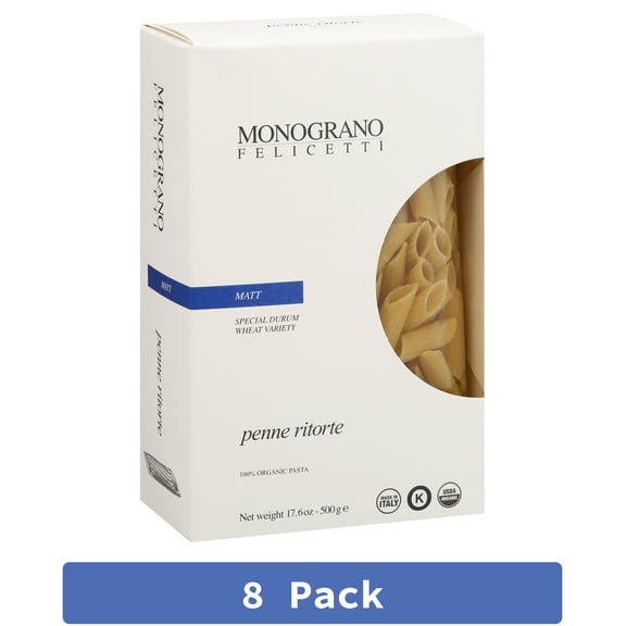 Felicetti Penne Ristorte Matt Pasta 17.6 oz (Pack Of 8)