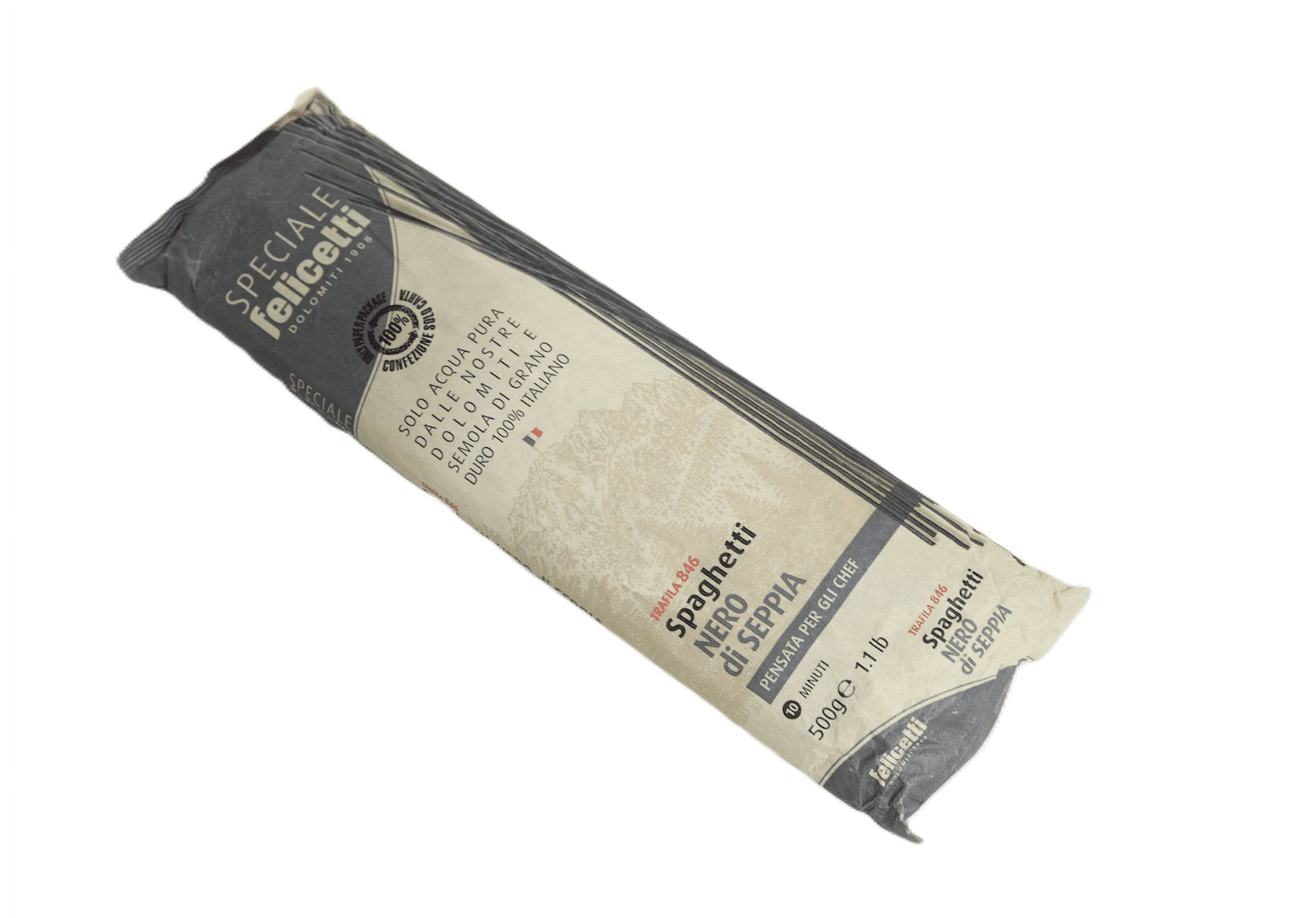 Felicetti Special Pasta - N°846 Spaghetti with Squid Ink 500g (17.6oz)