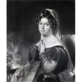 thumbnail image 1 of Felicia Dorothea Hemans 1793 to 1835 British Poet Engraved by W Holl After W E West From the Book the National Portrait Poster Print, 26 x 30, 1 of 1
