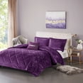 thumbnail image 1 of Felicia Velvet Comforter Set 95944, 1 of 9
