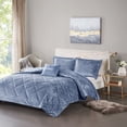 thumbnail image 1 of Felicia Velvet Comforter Set 95988, 1 of 9