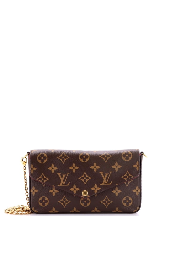 Felicie Pochette Monogram Canvas By Rebag